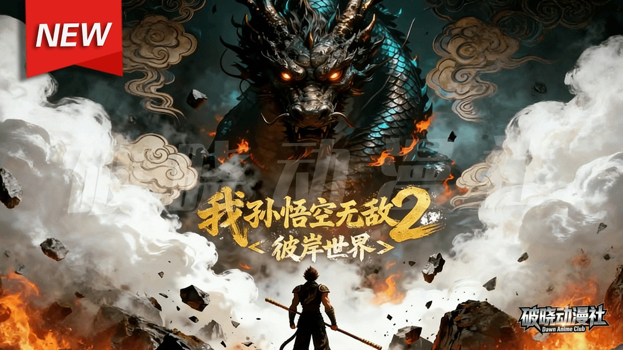 MULTISUB📢新番上线《我孙悟空无敌2彼岸世界》第1~52集丨悟空自混沌天棺复活，为神、仙、灵门后的秘密，不断探索，然而，当他真正打开这三道门之后，才明白宇宙真正的奥秘。#破晓动漫社