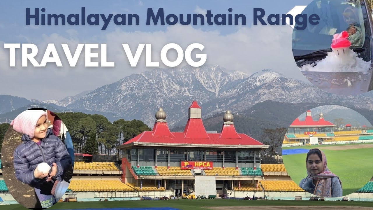 Aaj kha phuch gye itni barf m🥶#video #dailyvlog #mountains #snow #stadium #snowfall #maclodganj #yt
