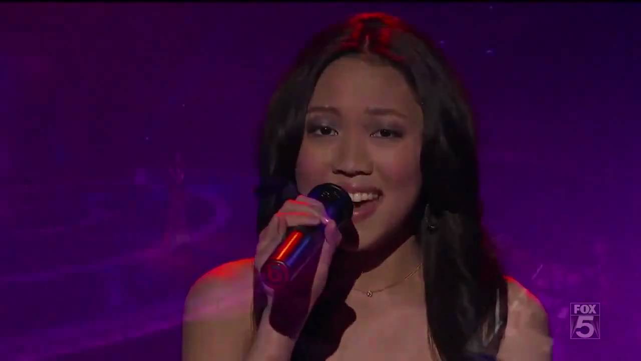 Thia Megia - Smile - American Idol Top 13 - 03/09/11