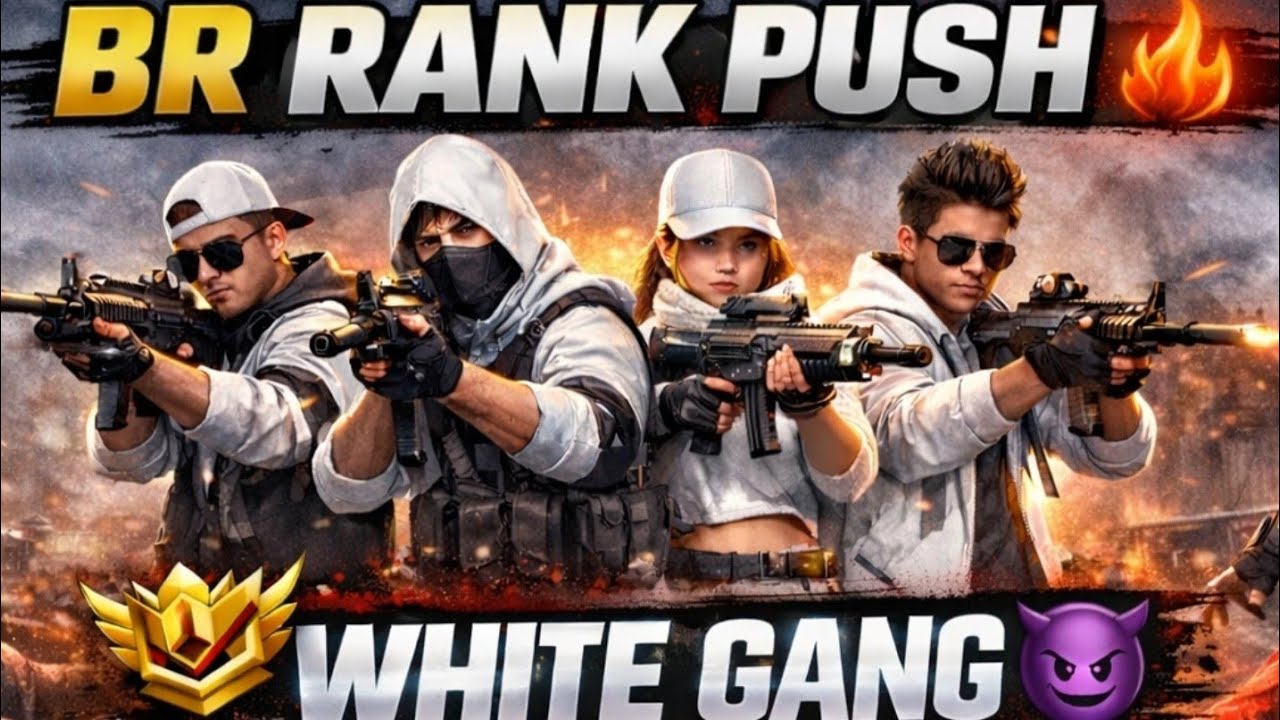 white Gang ka aatank free fire me badha. ab sabhi me dar ka mahool