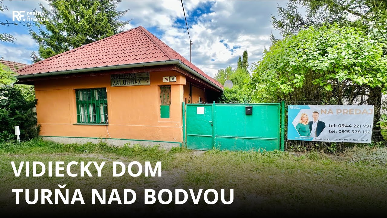 Vidiecky dom Turňa nad Bodvou