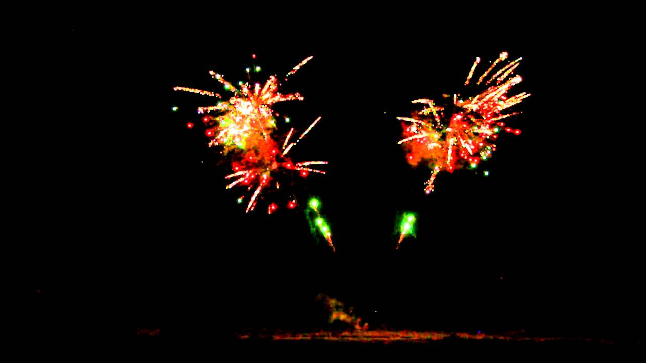 CAKEBOXEN   V  SHAPE 80shots V colorful crackling palm