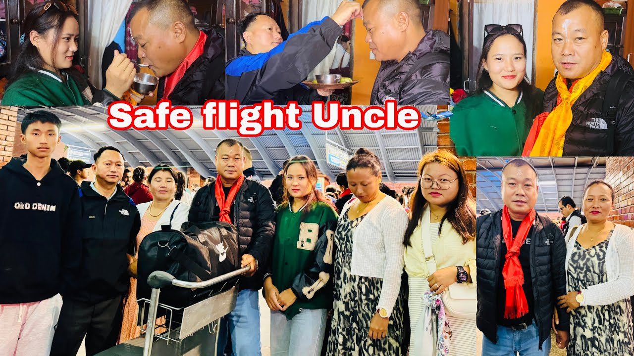 Have a safe flight ✈️ uncle|जापानको यात्रा राम्रो रहोस हजुरको/Nepal_To_Japan🇳🇵🇯🇵#SejalThapaMagar