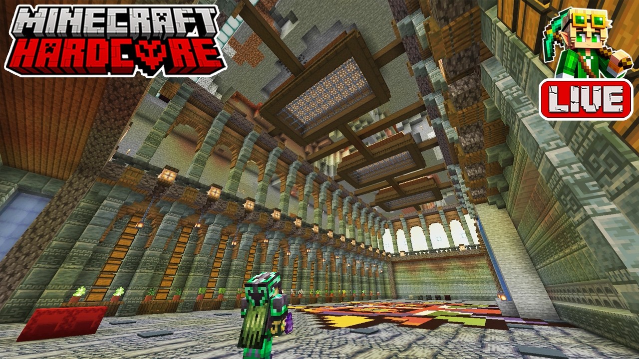 🔴 LIVE 🔴 Expanding my Storage Room in my 54,900 Day Hardcore Minecraft World