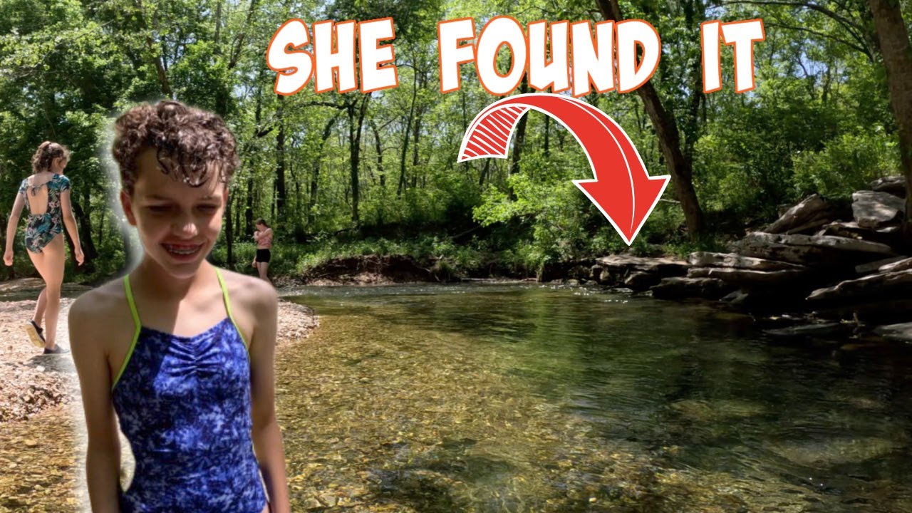 You Won’t Believe What She Found At The Creek Property