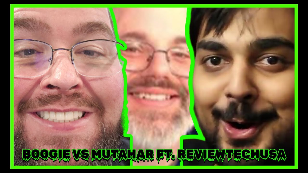 Boogie против Mutahar на RTUStreams, Boogie получает удар, а Rage уходит 😂😂😂