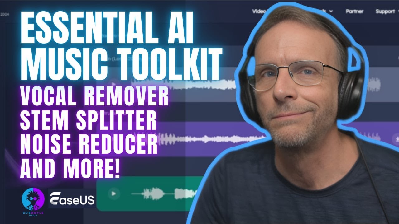 Essential AI Music Toolkit! Stem separator and much more!