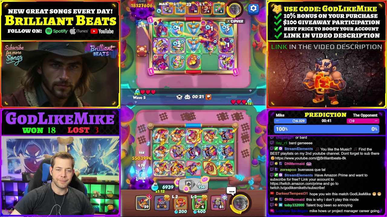 20 x 50 Gems giveaway! Top 2 decks for Shard Hunting🏆🔥😉💙💚❤️ 7600% crit