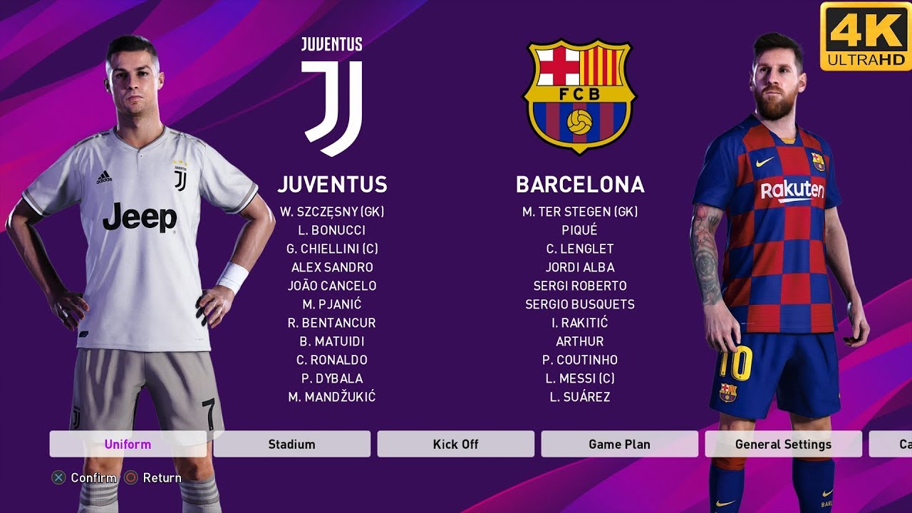 PES 2020 4K GAMEPLAY ( PS4 Pro )
