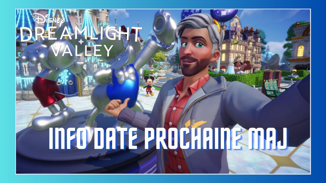 DISNEY DREAMLIGHT VALLEY : Info DATE prochaine maj et recap de la maj Monstres et compagnie ✨🏰📆