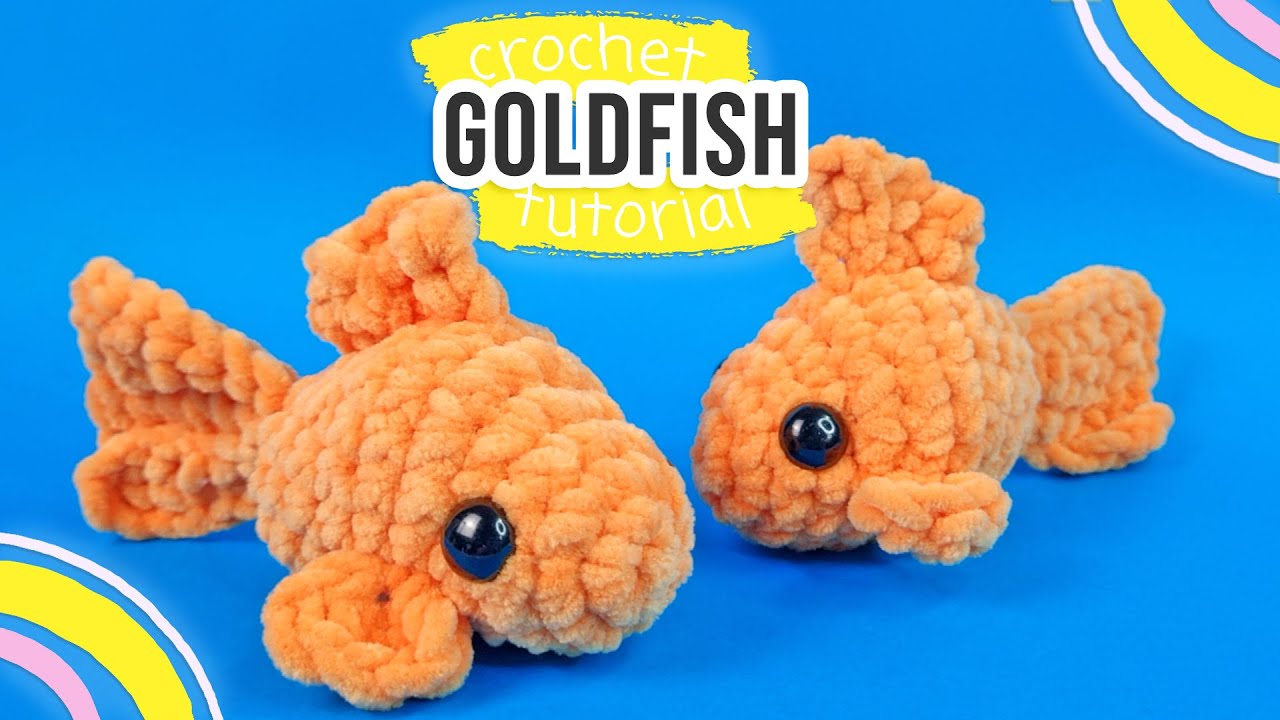 Super Simple Crochet Goldfish | Pattern & Tutorial