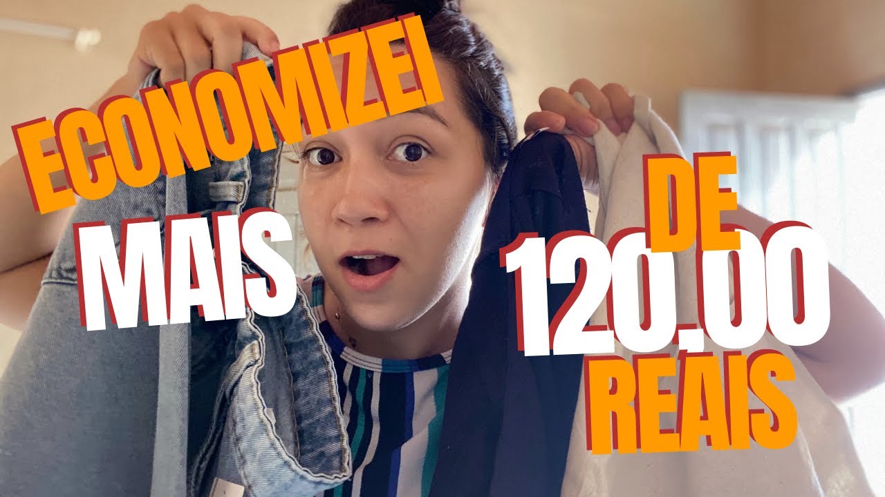 Saiba onde comprei essas peças de roupas que me fez economizar mais de 120,00 reais 💵 
