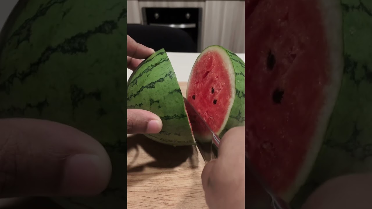 Japanese Mini Red Watermelon 🍉 How the taste looks like? 