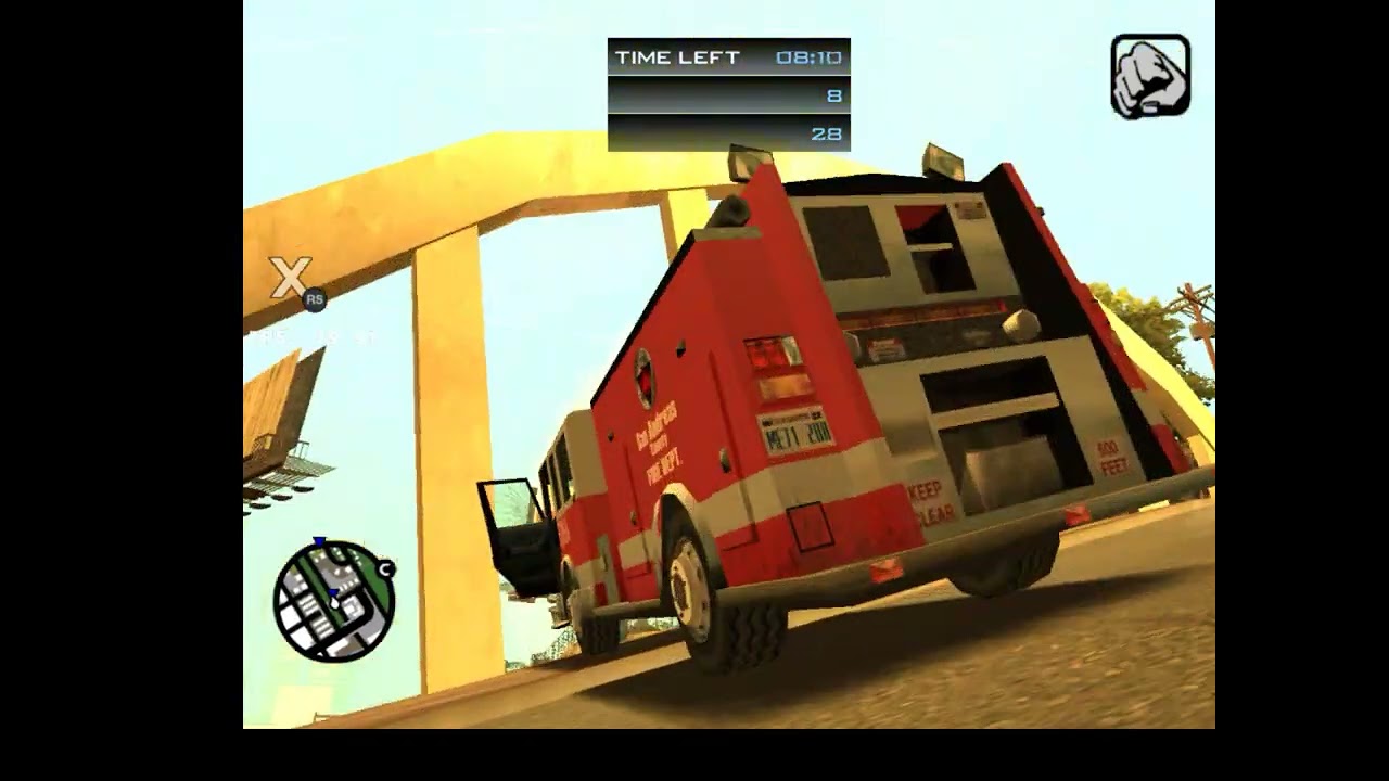 fumbling firefighter pb in 8:30