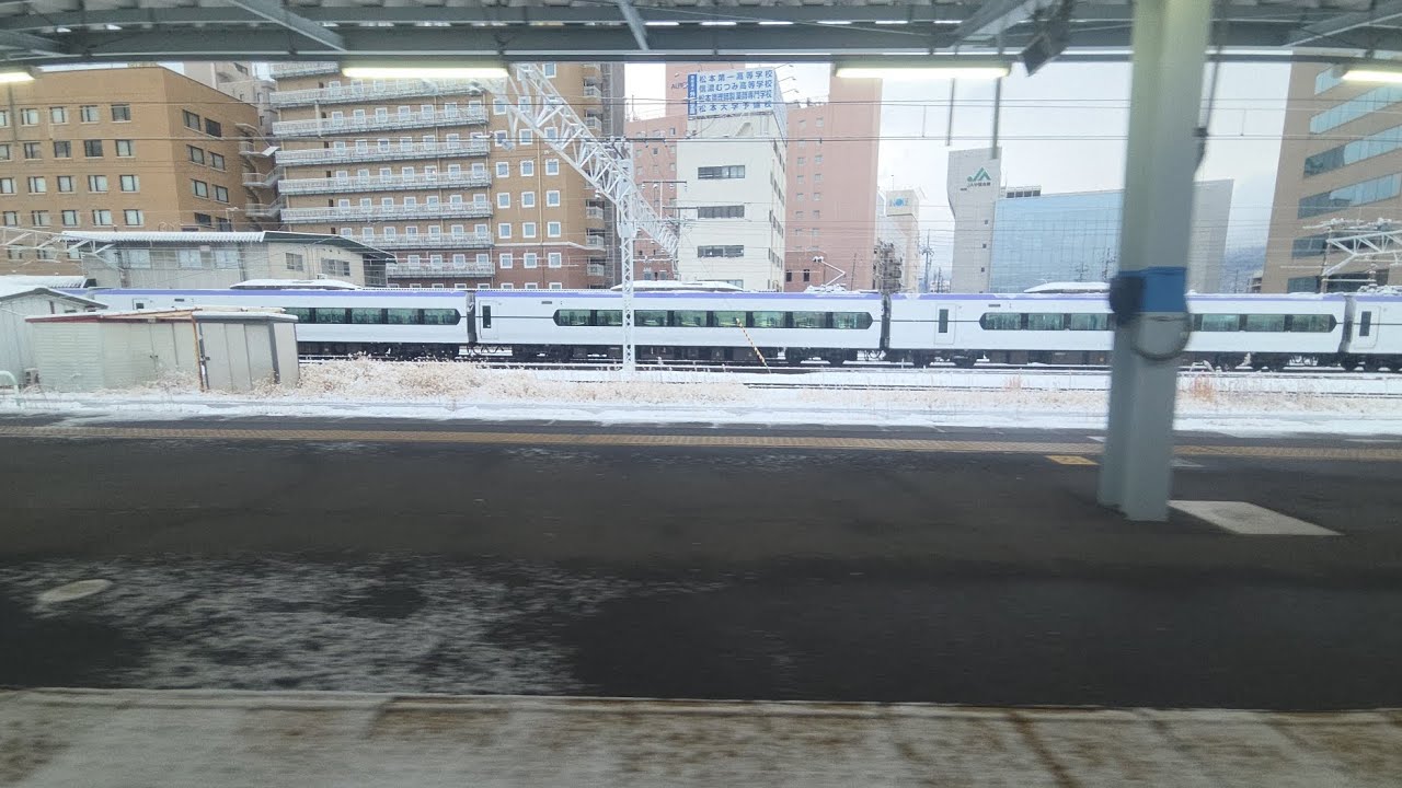 【車窓】普通列車松本行き（平田駅～松本駅）