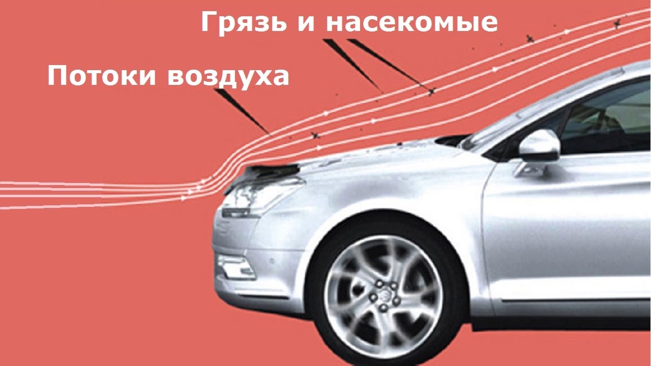 Помогает ли мухобойка? Как работает дефлектор капота?