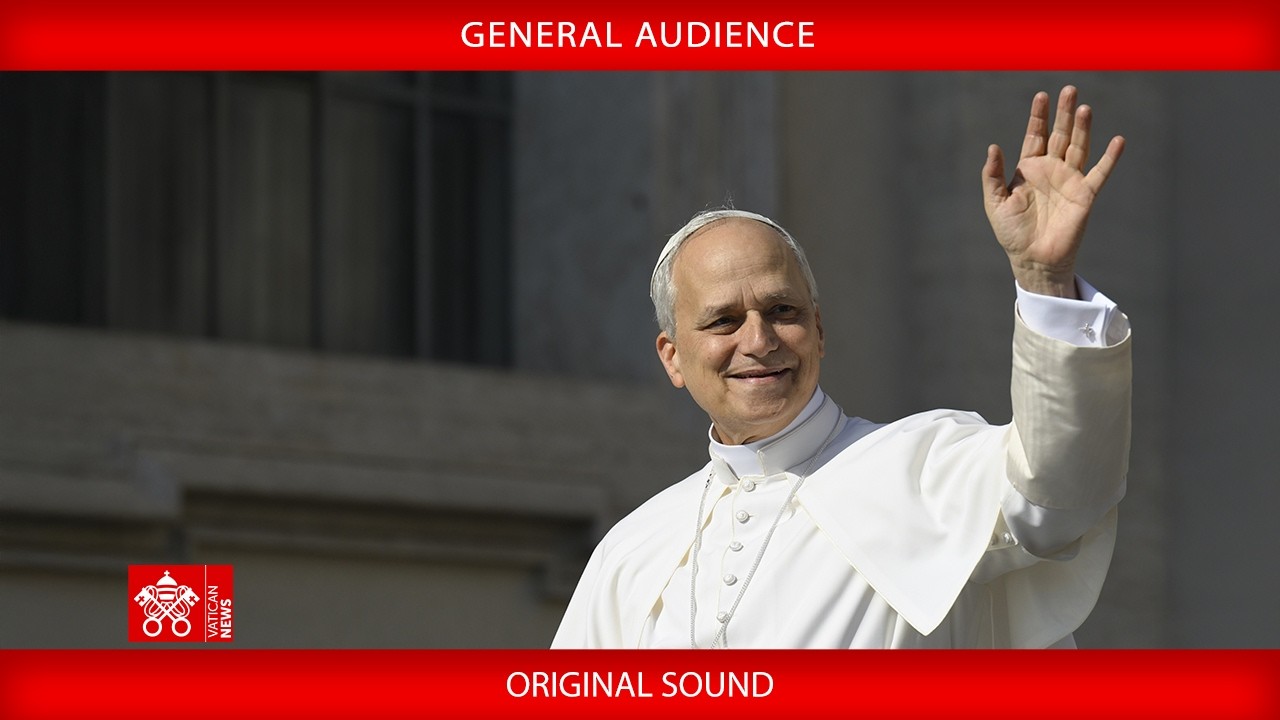 March 25 2026, General Audience - Pope Leo XIV