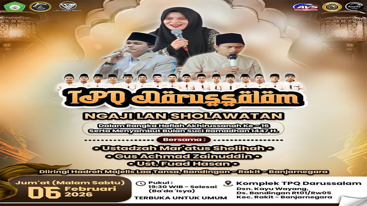TPQ DARUSSALAM NGAJI DAN SOLAWAT