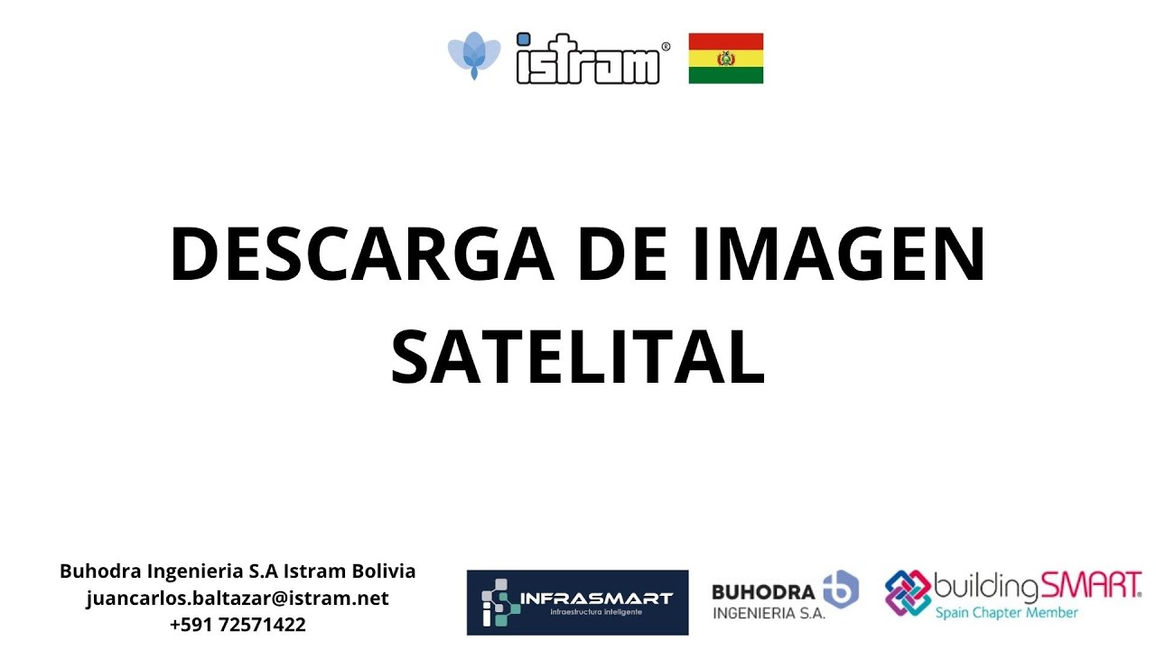 DESCARGA IMAGEN SATELITAL ISTRAM