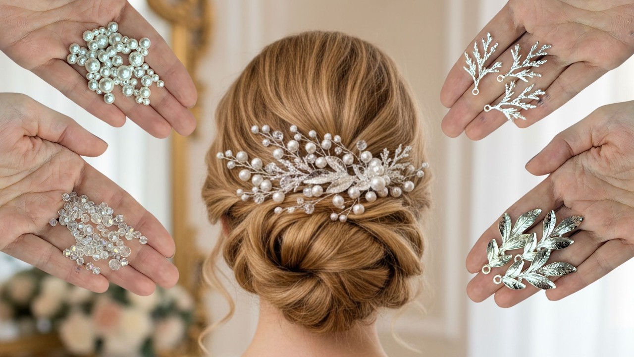 Create a Stunning DIY Bridal Hair Comb at Home
