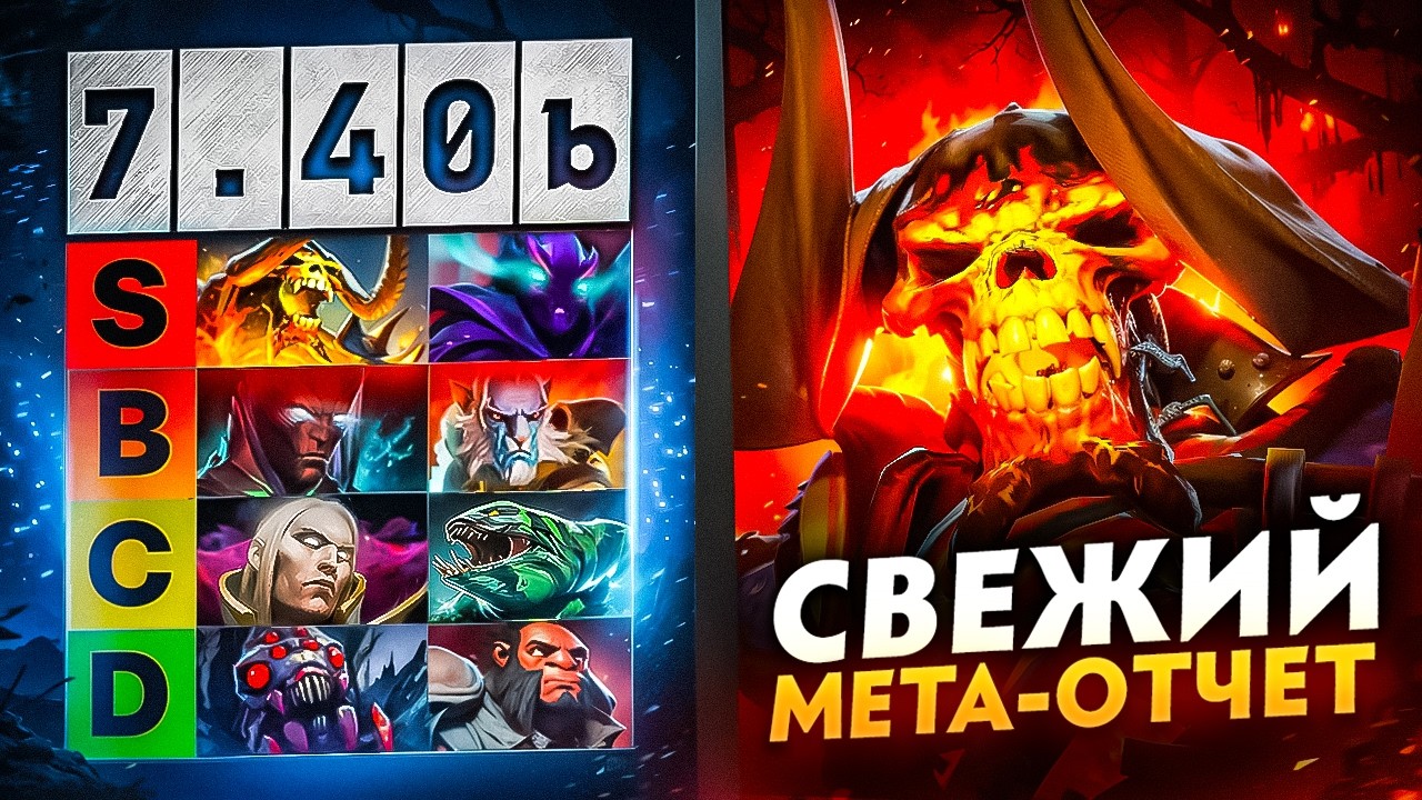 ЛУЧШИЕ ГЕРОИ для ПОДНЯТИЯ ММР на КАЖДУЮ ПОЗИЦИЮ в ПАТЧЕ 7.40b Dota 2