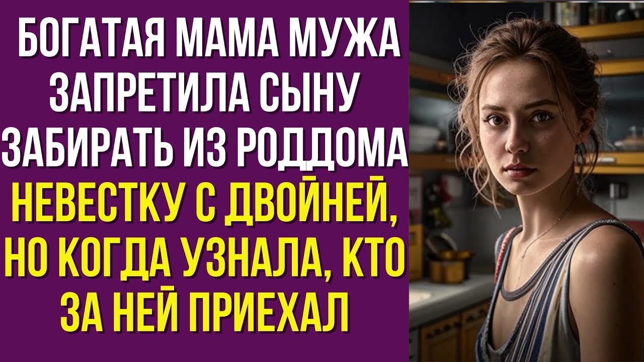 Богатая мама мужа запретила сыну забирать из роддома невестку с двойней, но когда узнала