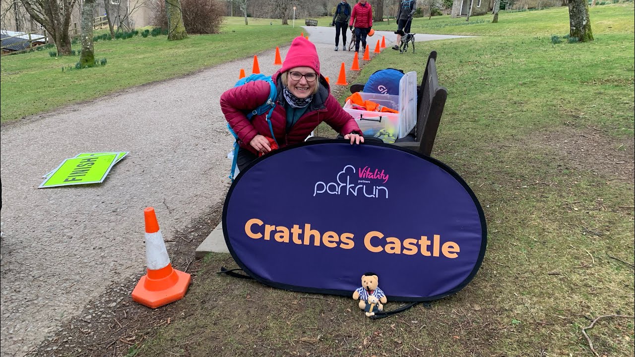 Crathes Castle Parkrun - 9 March 2024 - castle, a local football takeover and nice chats!