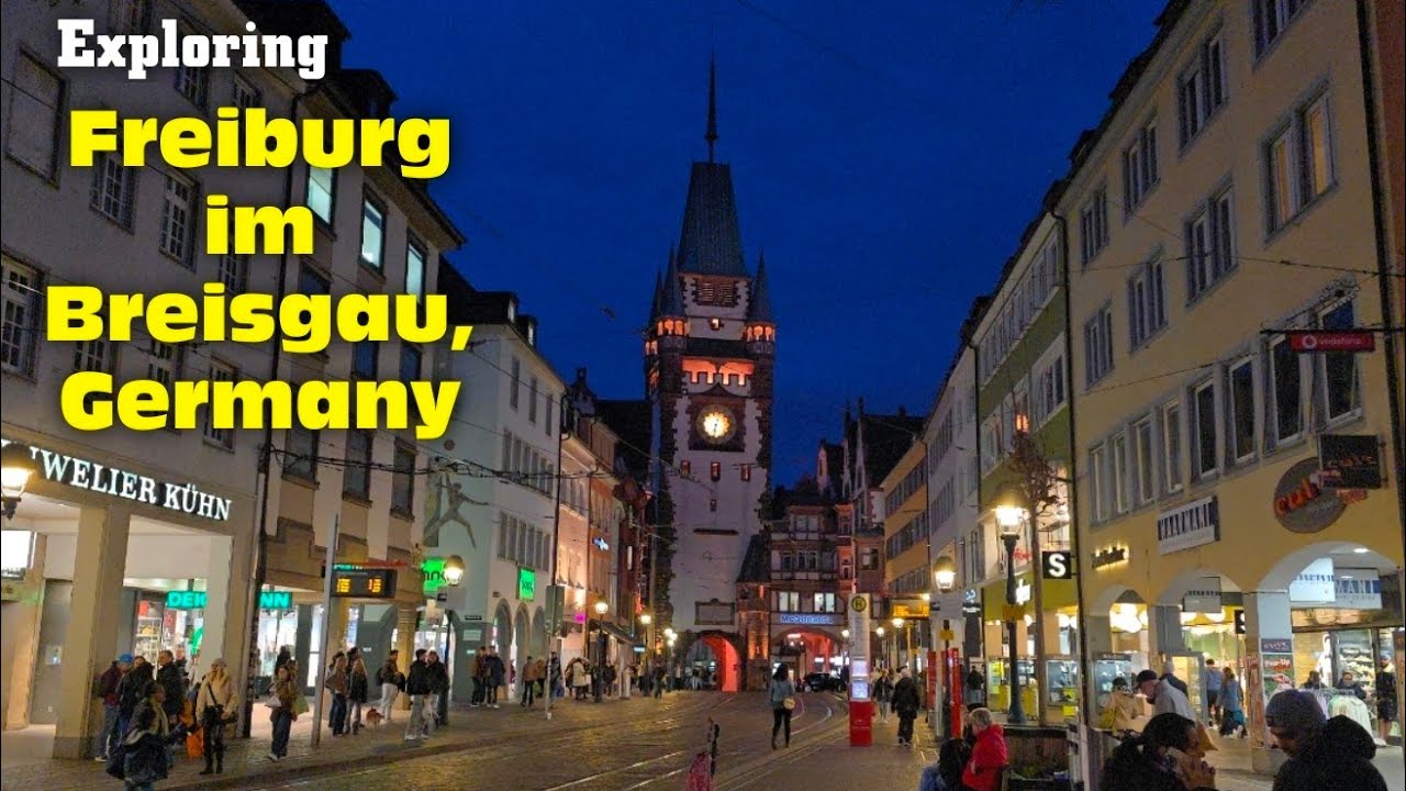 Exploring Freiburg, Germany | Trying Authentic Black Forest Cake #freiburggermany #freiburg #germany