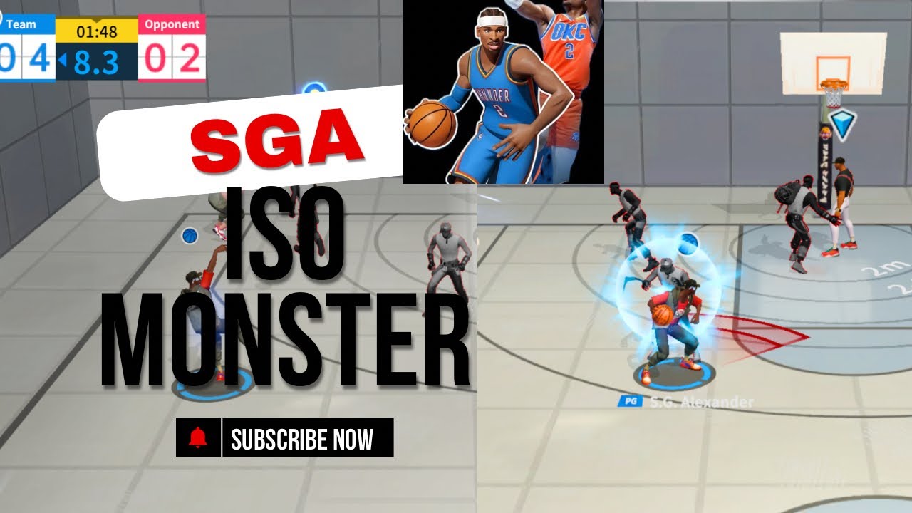 SGA ISO King! Peak Moves in Dunk City Dynasty
