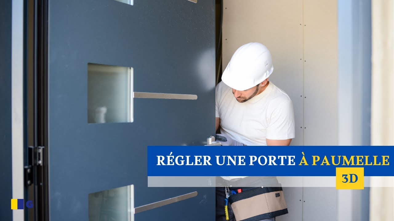 [TUTO] Comment régler une porte à paumelle 3D ?