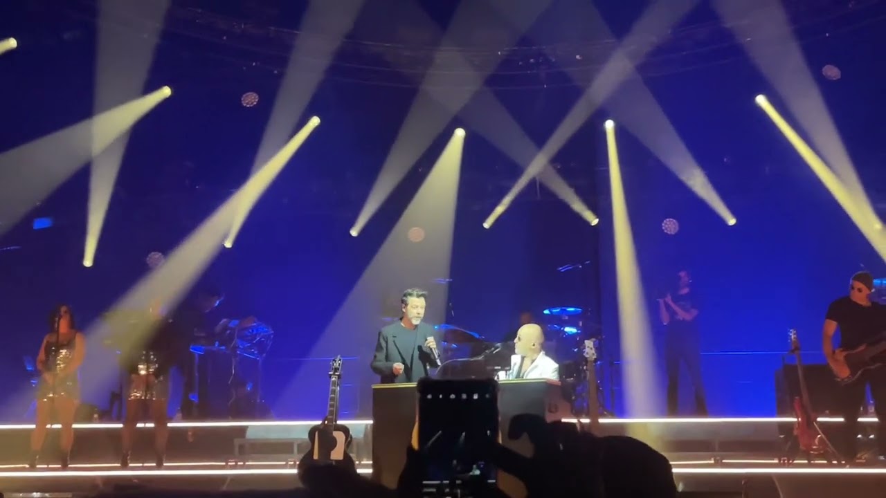 Concert Pascal Obispo (Accor Arena, 11/01/2025) Et un jour une femme (feat Christophe Maé)