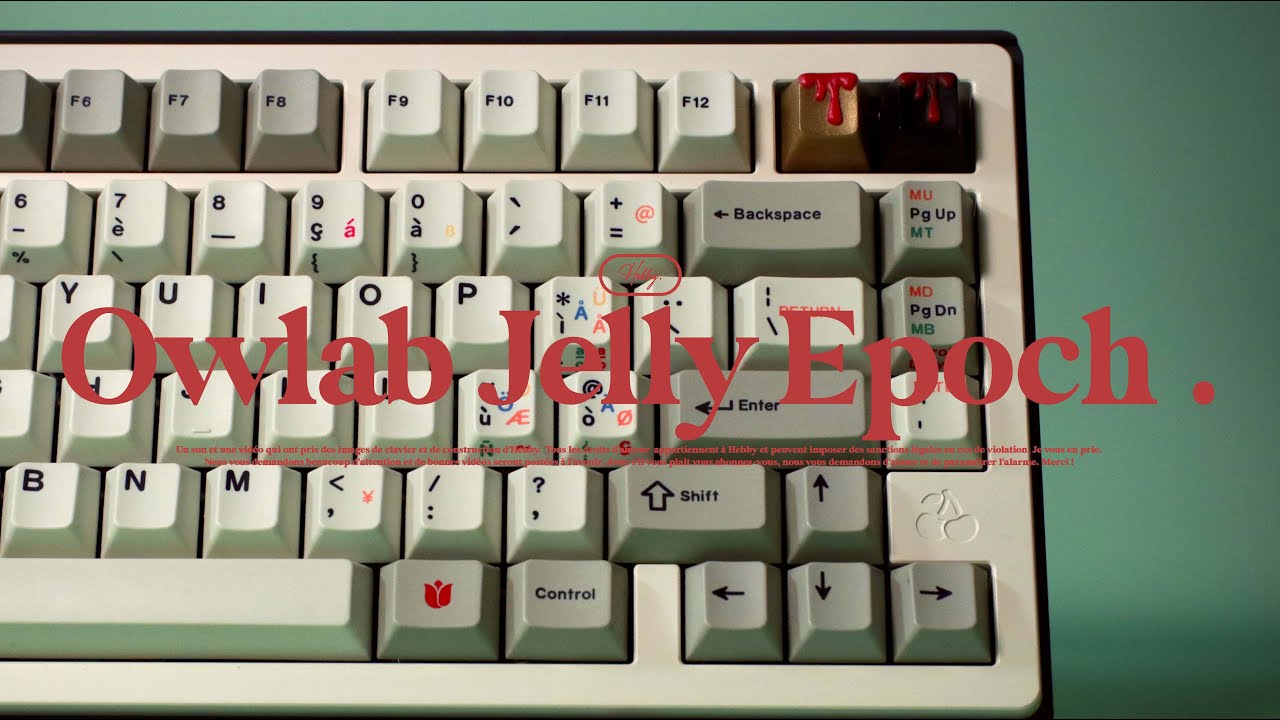 Jellish typing feel! Owlab Jelly Epoch review