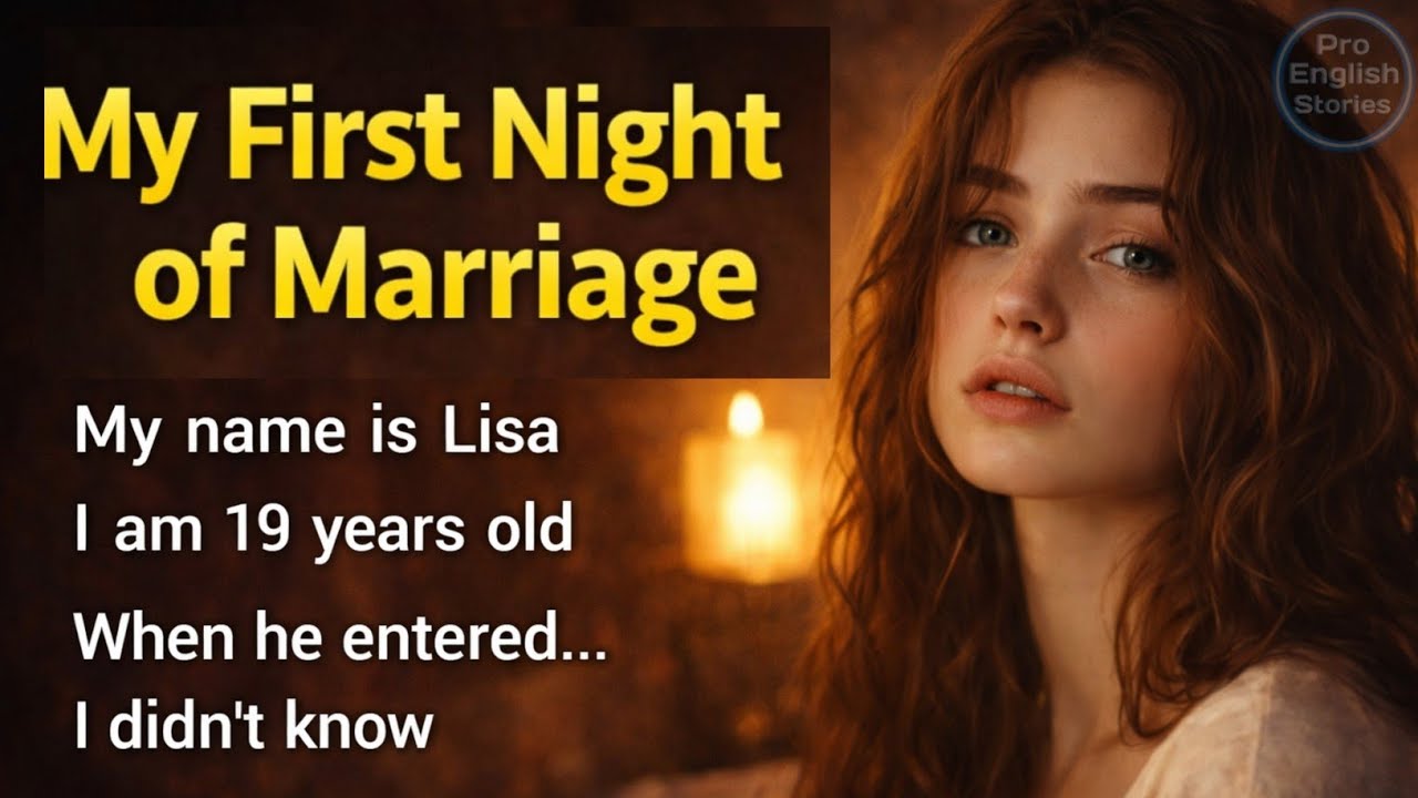 My First Night of Marriage ✅️ | Emotional English Story for Beginners | Learn English Through Story