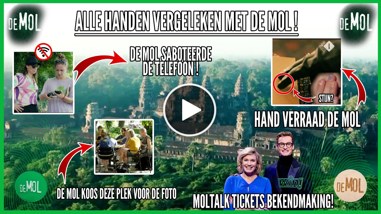 WEER LAAT DE REGIE TE VEEL VAN DE MOL ZIEN DEZE TWEE KANDIDATEN KUNNEN ALLEEN NOG DE MOL ZIJN #575