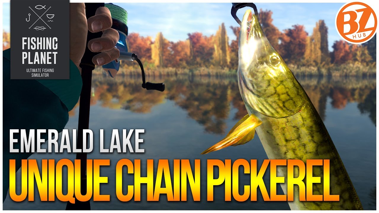 Уникальная цепная щука из Изумрудного озера! | (Серия «Fishing Planet: Проверьте свою точку»!)
