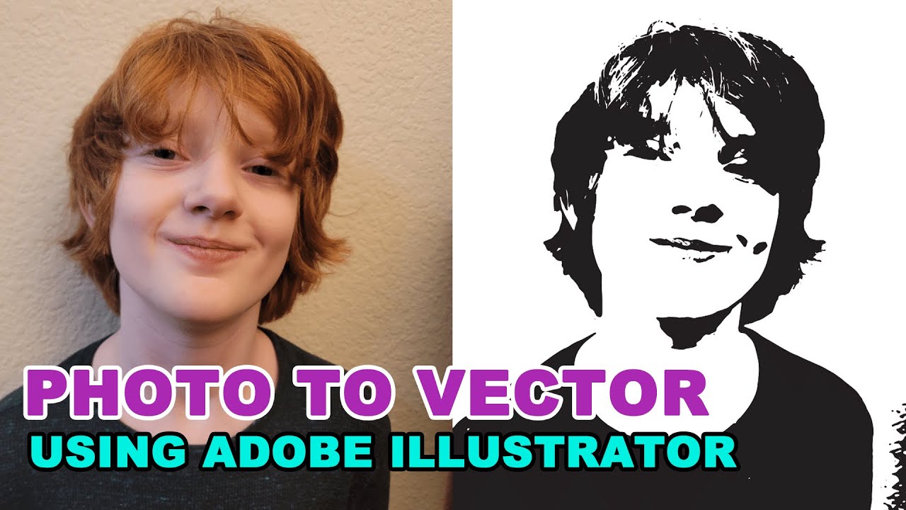 Turn a photo into a vector image using illustrator - Getting photos ready for CNC, Laser, or Vinyl