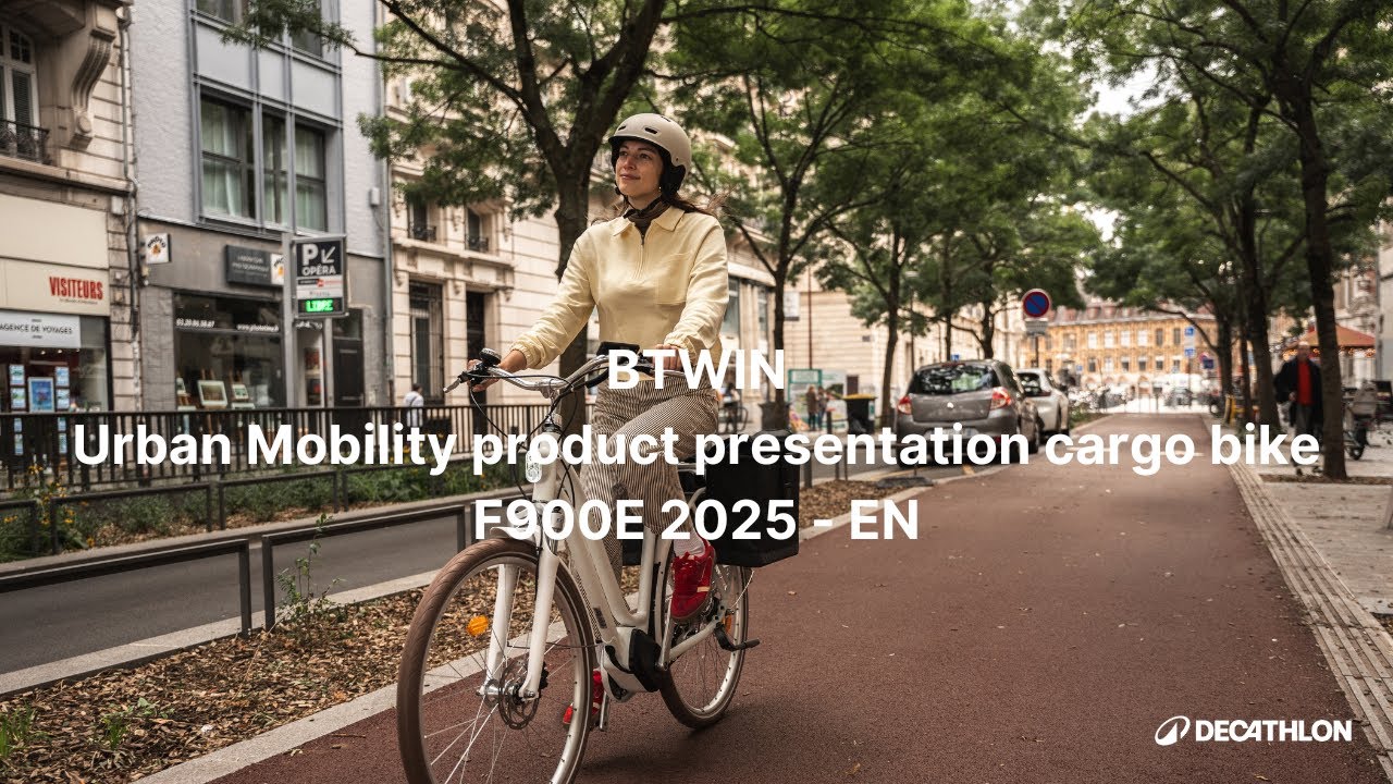 Urban Mobility product presentation cargo bike F900E 2025 - EN