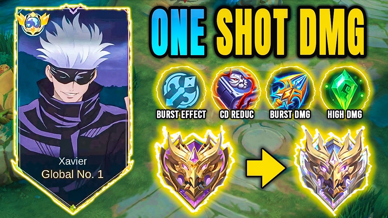 КАК ЛЕГКО ПОВЫСИТЬ РАНГ С КСАВЬЕРОМ! | ЛУЧШАЯ СБОРКА И ЭМБЛЕМА ДЛЯ КСАВЬЕРА В 2026 ГОДУ | MLBB