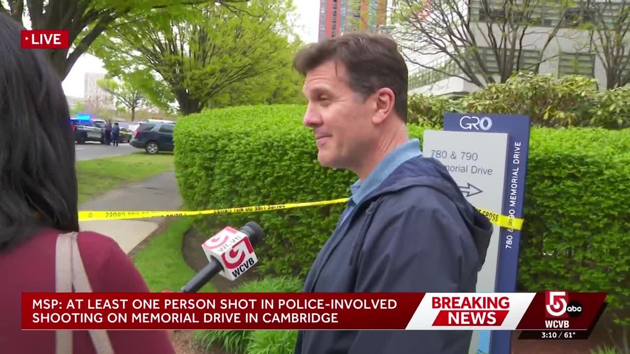 Witness describes man shooting 'randomly' along Memorial Drive