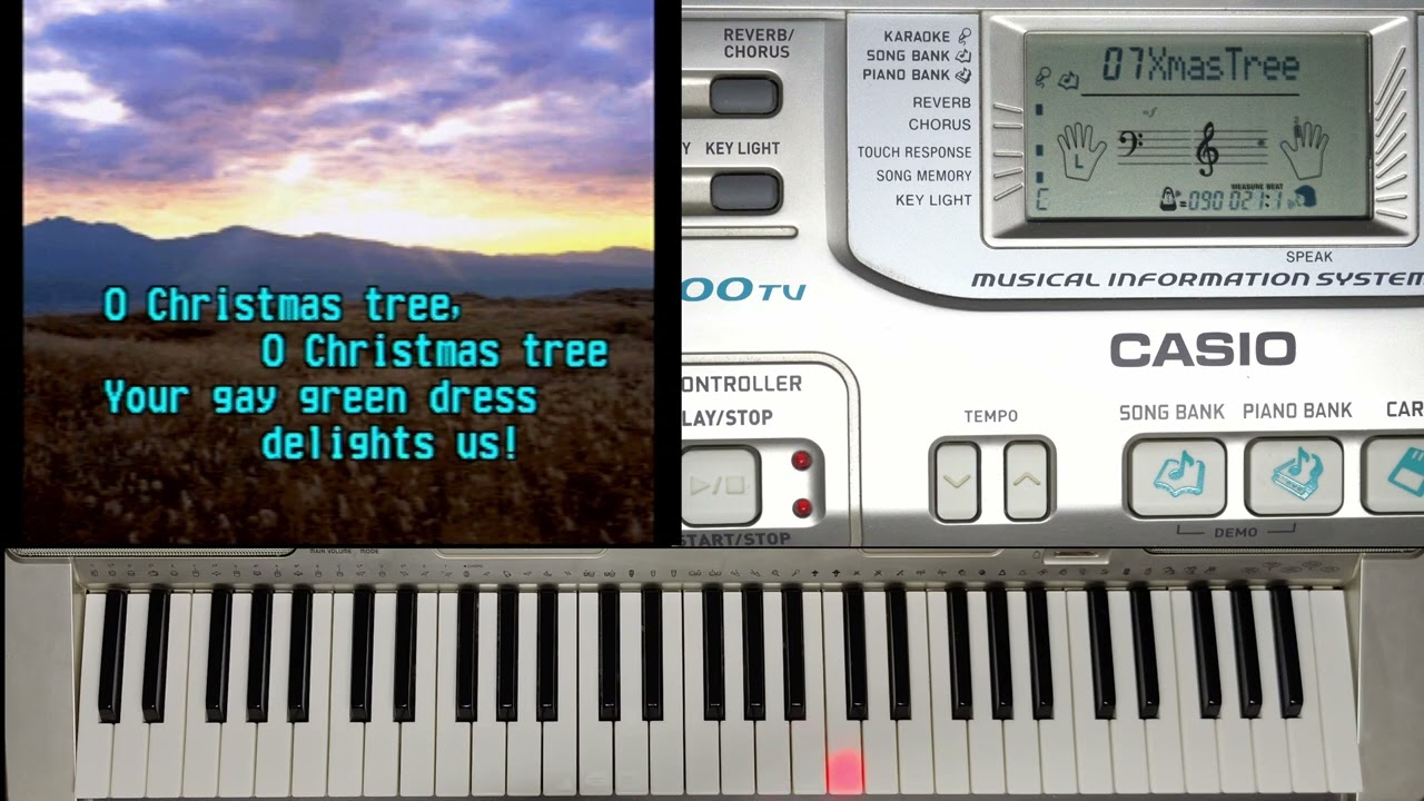 CASIO LK-300TV Demo Songs