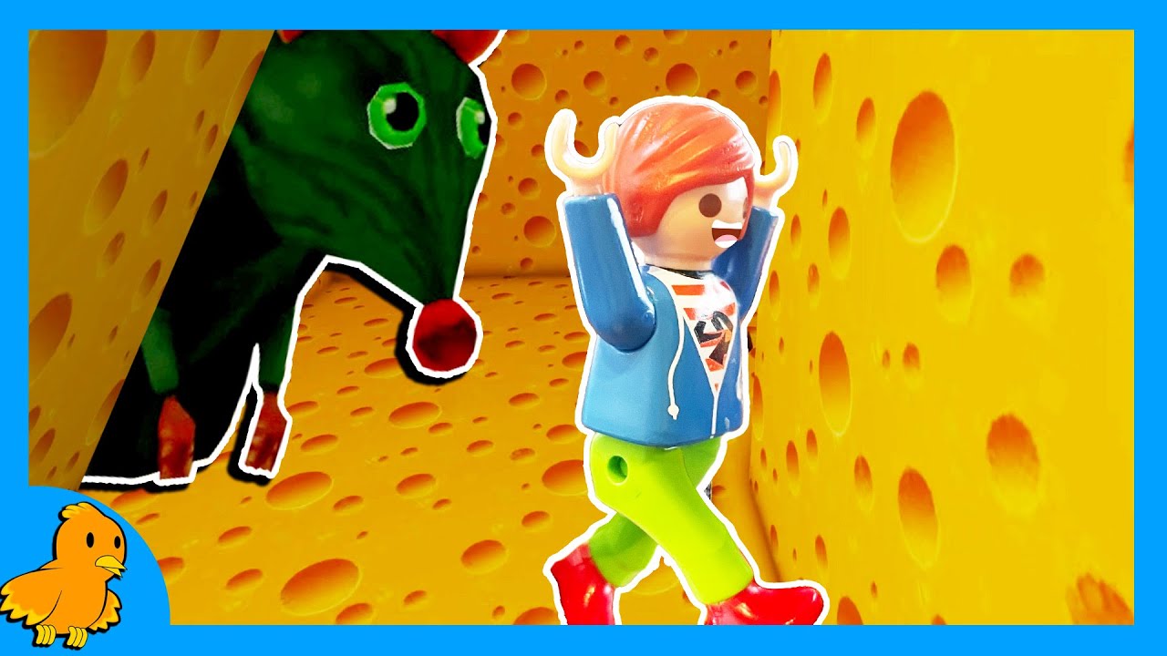 Playmobil Film Deutsch: JULIAN MUSS VOR XXL RATTE ENTKOMMEN! TEIL 2 (Roblox)