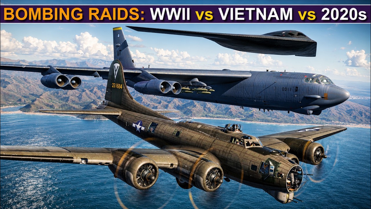 B-17, B-52, B-2 и B-21: как изменились бомбардировщики за 80 лет? Против острова Харг в Иране | DCS