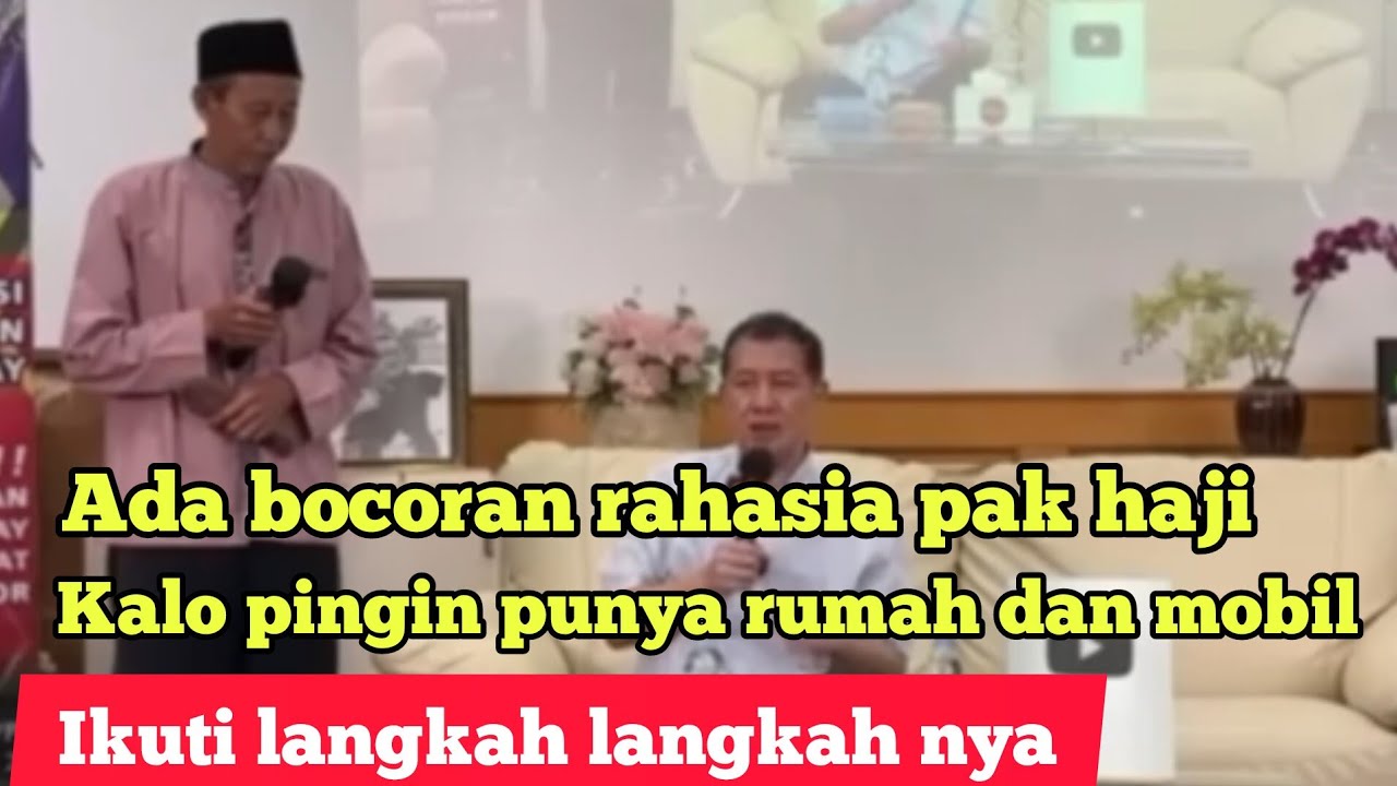 Pingin Punya Rumah , Punya Mobil Pajero Ikuti Langkah Langkah Yang Di Sarankan Pak Haji