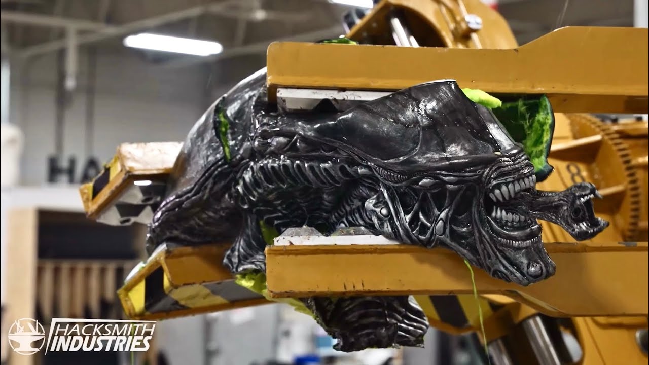 Aliens Power Loader TEST! AlienGoBoom