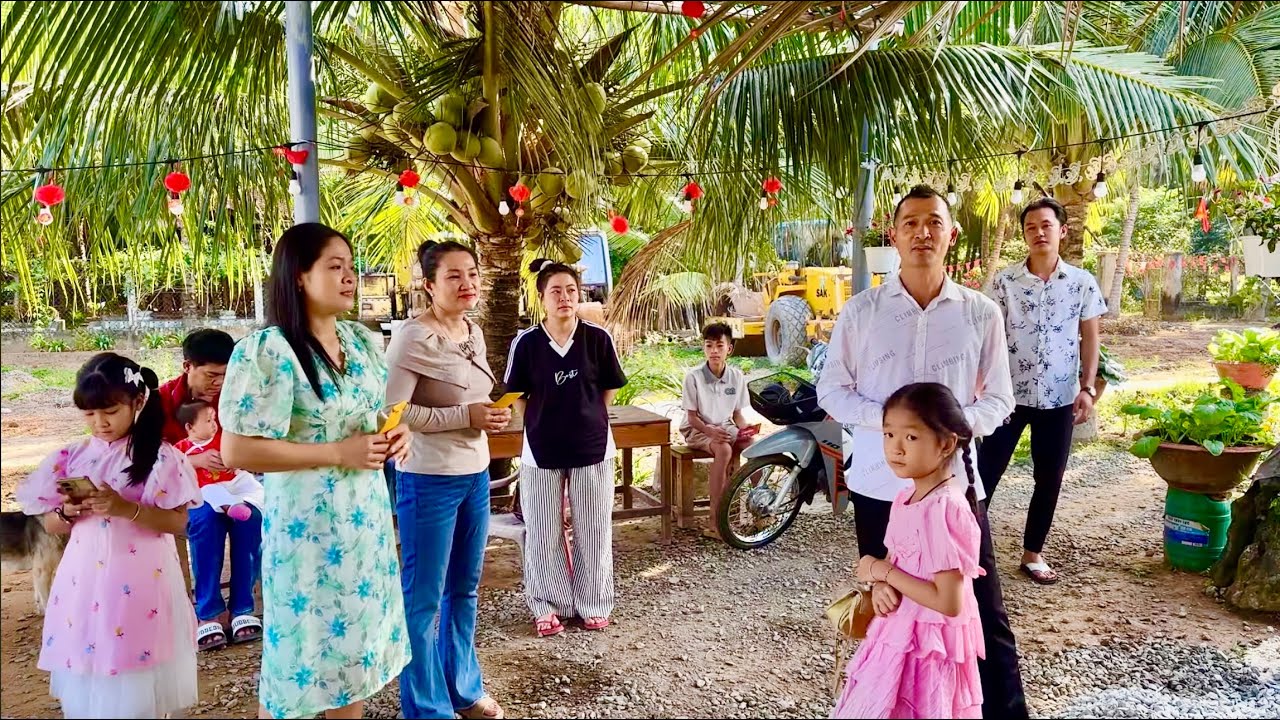 TIỆC HỌP MẶT GIA ĐÌNH ĐÓN GIAO THỪA MỪNG NĂM MỚI 2026 - CHÒI LÁ QUÊ # T 156