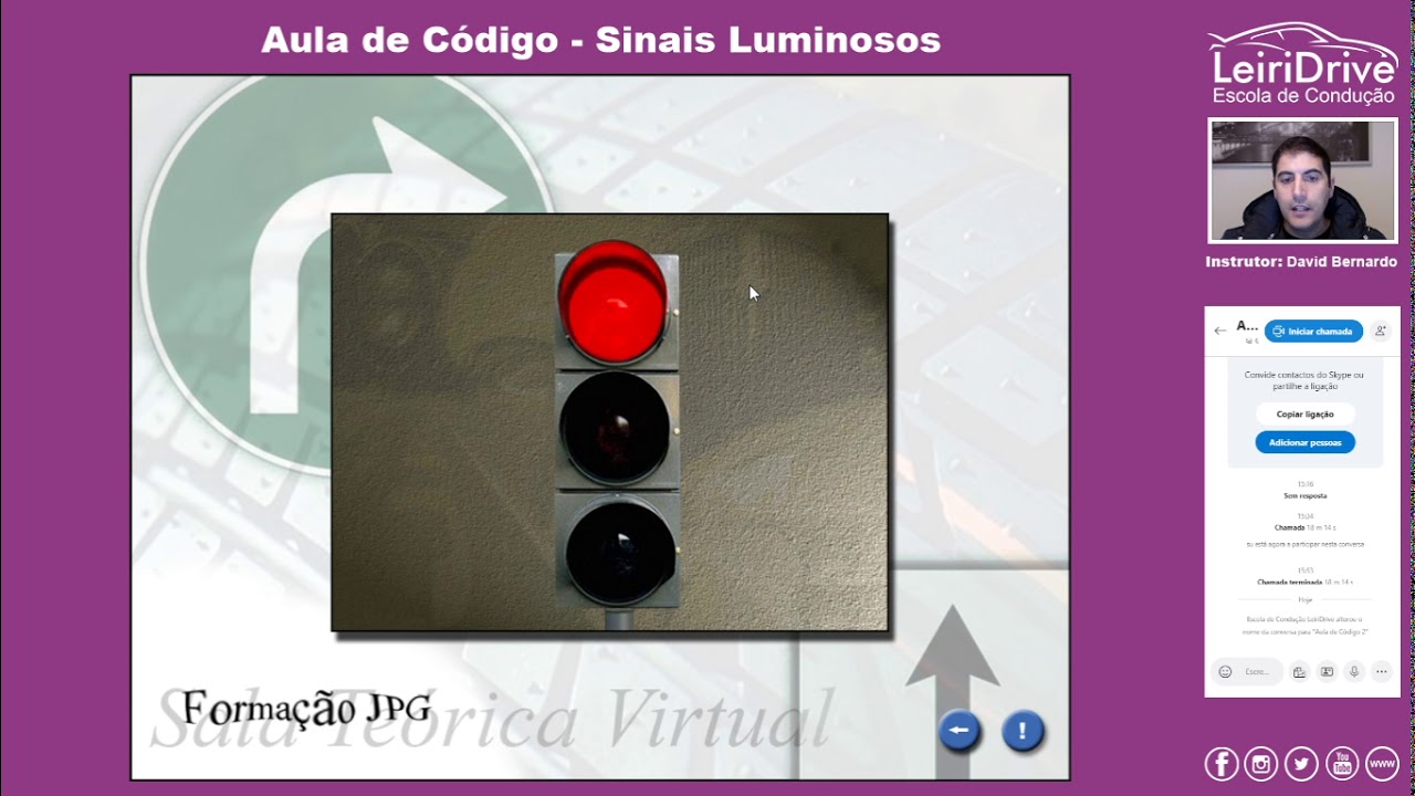Aula de Código   Sinais luminosos