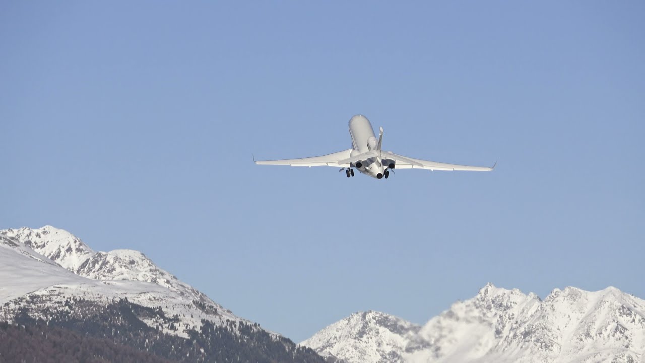 SAMEDAN AIRPORT WINTER 2021 (Full) - Gulfstream, Cessna, Falcon, P180 Avanti u.a.