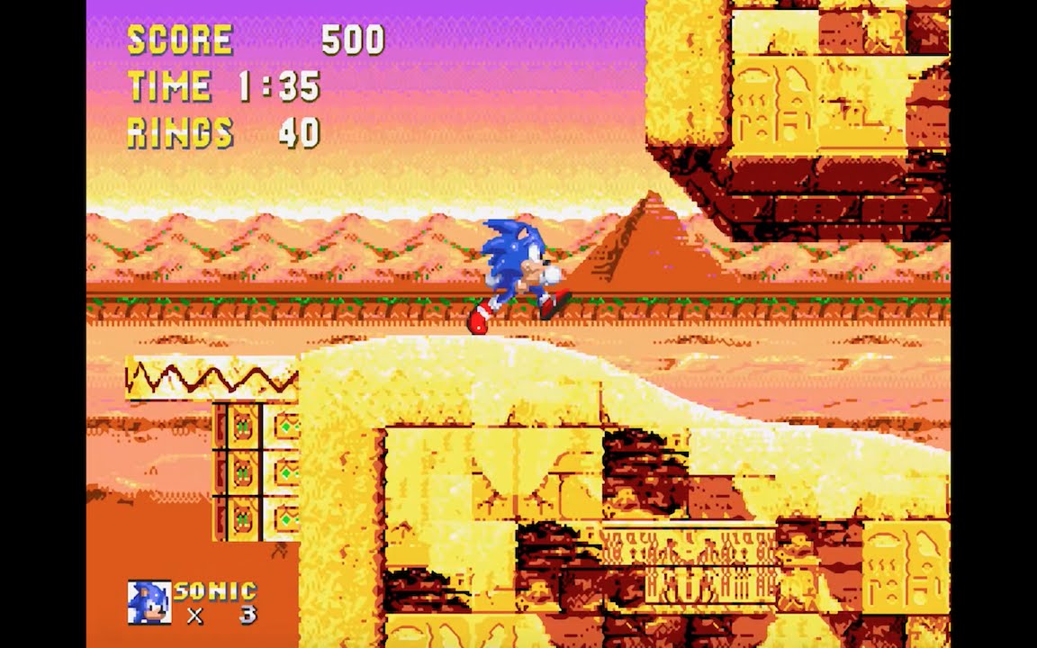 Sonic the Hedgehog 3 Complete: Sandopolis Zone Act 1 (Sonic) [1080 HD]