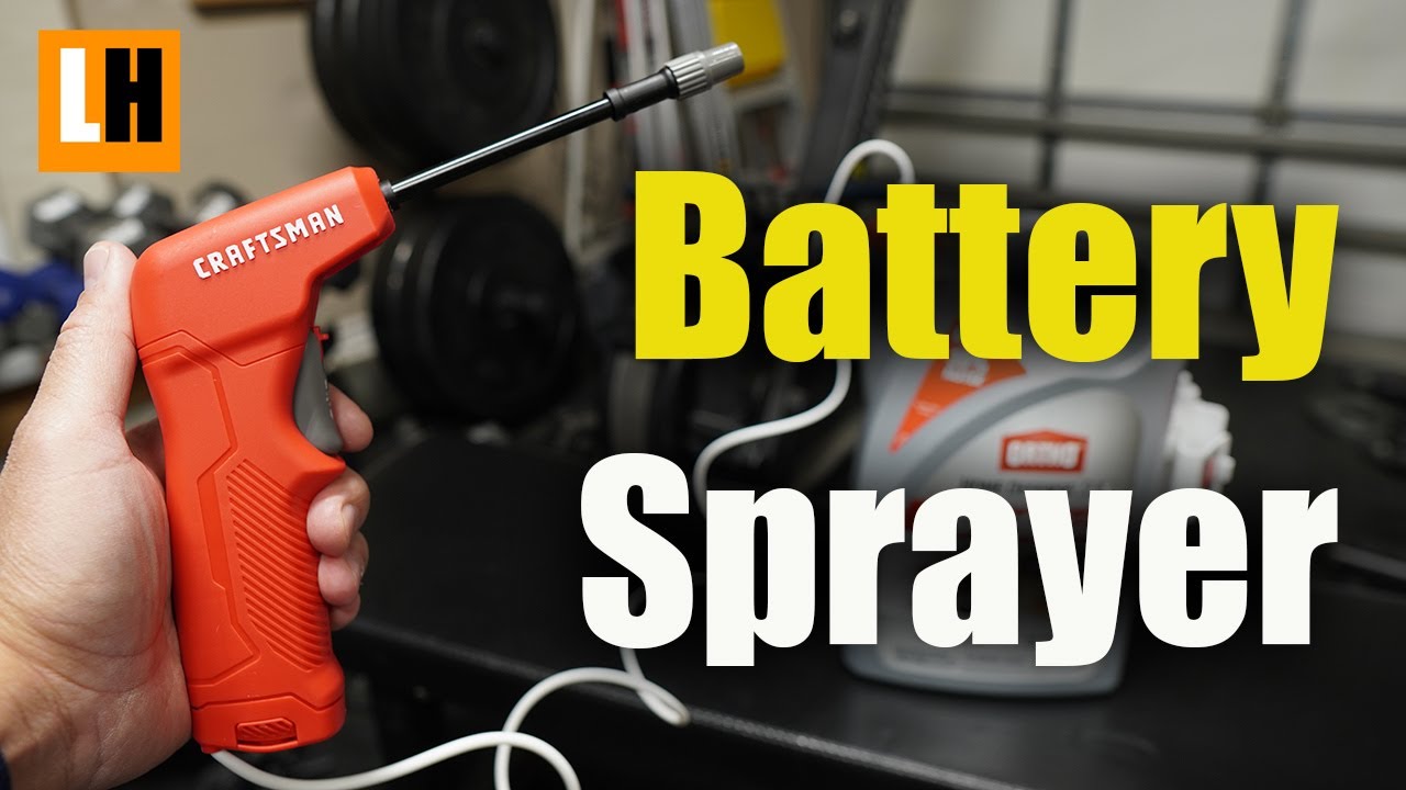 CRAFTSMAN Battery Powered Sprayer Wand