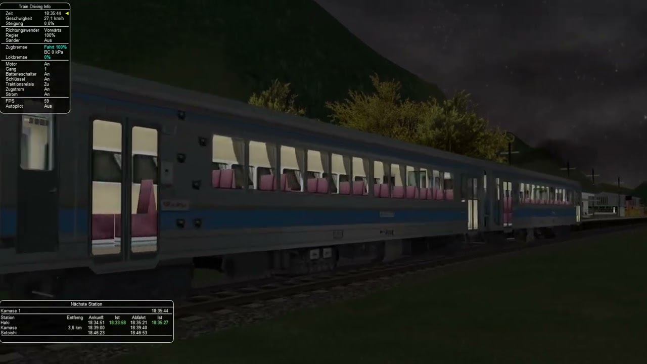 Microsoft Train Simulator-Hisatsu Linie – earthquake - Watch live https://www.twitch.tv/little_pimpf